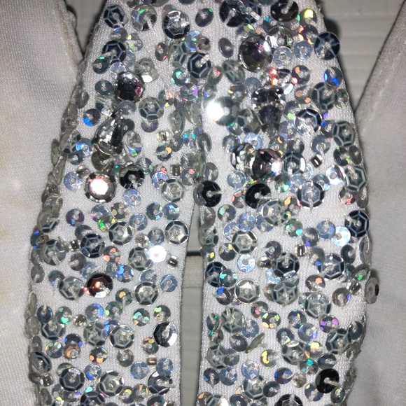 Flip Back Cutout Prom Dress - White - Picture 3 of 4